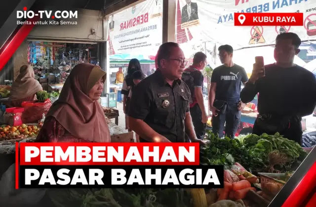 Pasar Bahagia Kuala Dua Akan Dibenahi, Pemkab Kubu Raya Siapkan Rp4 Miliar