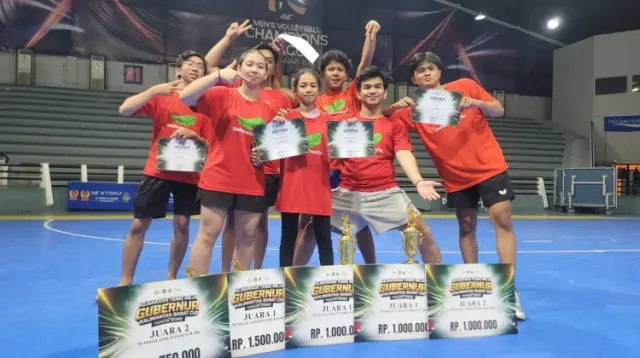 Atlet Tenis Meja Kubu Raya Borong Delapan Medali di Gubernur Kalbar Cup 2026